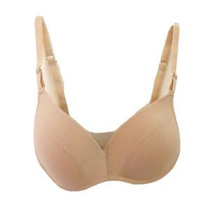 Lively 32DD The No-Wire Push-Up Toasted Almond Bra
